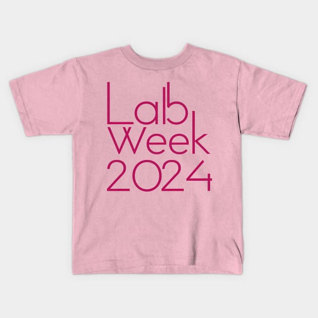 Lab Week 2024 Kids T-Shirt by RazorDesign234